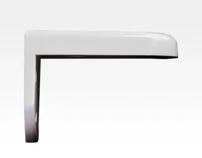 Universal Montagewinkel Wandarm Halterung Wandkonsole weiss / Länge 180mm — Bild 3