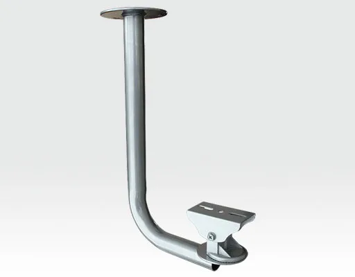 Deckenhalter für Kamera o. Gehäuse robuster Gelenkkopf silver / 350mm x 180mm (H x L) TK 10Kg