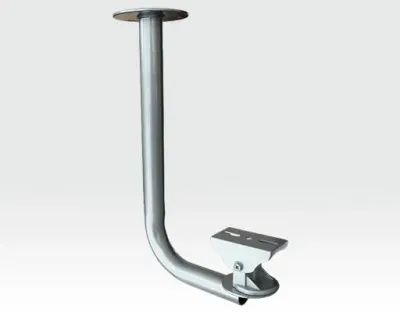 Deckenhalter für Kamera o. Gehäuse robuster Gelenkkopf silver / 350mm x 180mm (H x L) TK 10Kg